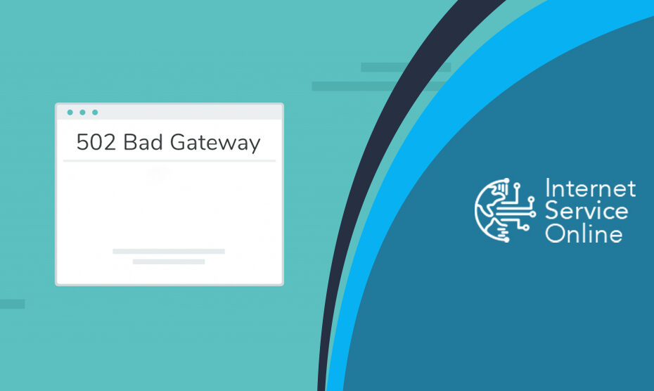 502 bad gateway error